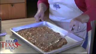 Real Texas Jalapeno Peanut Brittle part 3 of 3 [upl. by Akimed544]