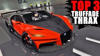 Truffade Thrax  Best TOP 3 Customization Paint Job Guide  GTA ONLINE LMC 15 [upl. by Adiv654]