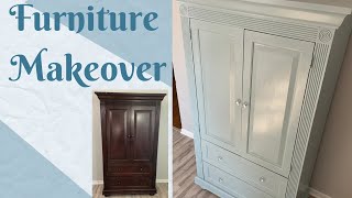 How to Chalk Paint your Furniture  Beginner Chalk Paint Furniture Makeover  Chalk Painting 101 [upl. by Eelasor]