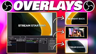 How to Install amp Use Overlays in OBS  Tutorial [upl. by Gersham]