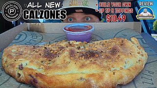 Pieology® Calzone Review 🍕😍  Build Your Own  theendorsement [upl. by Naerol]