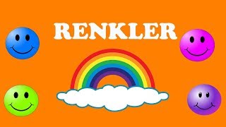 Renkleri Öğreniyorum  Çocuklar için Türkçe Renkler  ABC Çocuk [upl. by Nilrem]