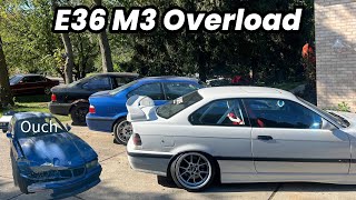 I Bought THREE BMW E36 M3s In 24 Hours and Two Are Very Broken [upl. by Naltiak]