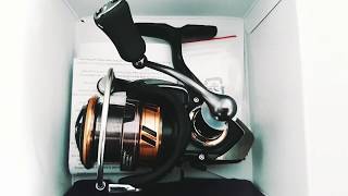 Unboxing Daiwa Legalis LT 2500XH  2019 mulinello per Eging e bolognese [upl. by Clayborne]