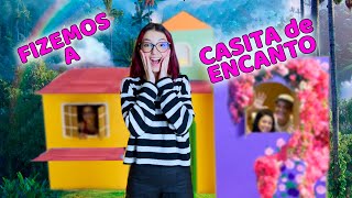 CONSTRUÍMOS a CASITA do FILME ENCANTO  CASA de PAPELÃO  Luluca [upl. by Katinka4]