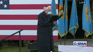 Rabbi Michael Beals prayer 1192021 Biden departs Delaware quotBeshert Dear Joe you are our Mosesquot [upl. by Haldan]