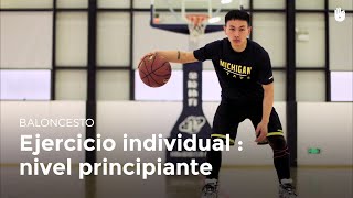 Aprender a botar el balón para principiantes  Baloncesto [upl. by Hterag]