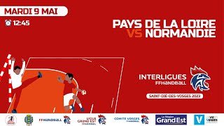 Pays de la Loire  Normandie Interligues Masculins Handball 2023 [upl. by Aramoj]