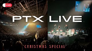 PENTATONIX CONCERT VLOG live footage I xmas special🎄 [upl. by Tillie]