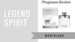 Legend Spirit by Montblanc  Fragrance Review [upl. by Culosio]