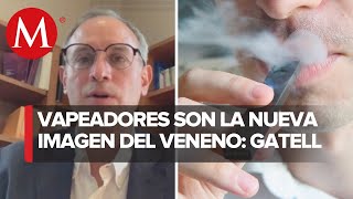 “Sería un error regular uso de cigarros electrónicos” dice López Gatell [upl. by Ytok777]