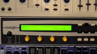 Creamware Noah Synthesizer Ambient Patches  Audio Interface Test [upl. by Enilrem652]