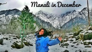 Manali Travel Vlog  Manali in December [upl. by Aradnahc]