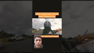 Celaka itu tidak ada di kalender helm greenscreen shorts videoviral motovlog [upl. by Ahsied472]