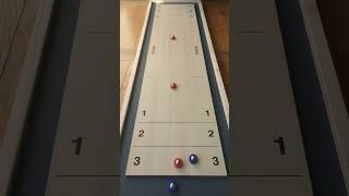 Playing Shuffleboard on the GoSports Shuffleboard and Curling Board [upl. by Halsey]