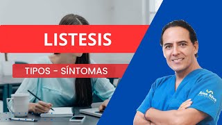 LISTESIS  que es tipos síntomas Alex Silva [upl. by Sanchez]