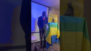 Le leader Gabonais Imhotep Ben Moubamba amp lAvocate Panafricaniste Corinne Elle aux Assises du Gabon [upl. by Leuqram]