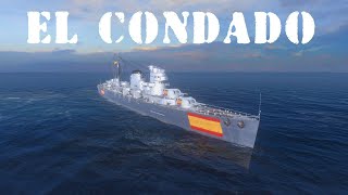 World of Warships Blitz  Spanish cruiser quotCanariasquot review [upl. by Weisbrodt]