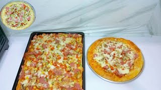 RESEP PIZZA HOMEMADE PALING SIMPEL amp MUDAH DIBUAT  Rasa JuaraLayak Jual 100 Berhasil 👌 [upl. by Aicirtal27]