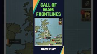 Short Gameplay  Call of War Frontlines ⚔️ WarGames StrategyGames TurnBasedCombat [upl. by Rebeh]