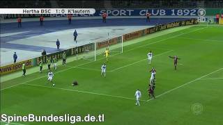 Hertha BSC 31 Kaiserslautern  Highlights  DFB Pokal Achtelfinale 20112012 [upl. by Kalagher958]