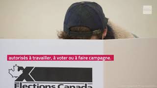 Élections Canada maintient la date du scrutin [upl. by Mailli529]