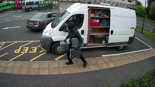 Theft From Van In Coleshill Birmingham UK [upl. by Harmony]