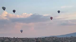 Castle Cave Hotel Göreme vedere din balcon [upl. by Carnes]