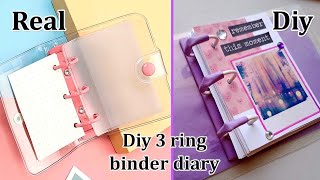 how to make 3 ring binder journal \ 3 ring binder journal \ 3ringbinder journal aesthetic [upl. by Llerral]