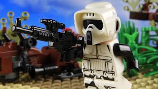 A Scout Trooper Tale  Lego Star Wars Stop motion [upl. by Tijnar]