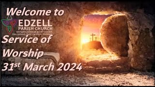 Edzell Church Easter Sunday Service 2024 [upl. by Noiram]