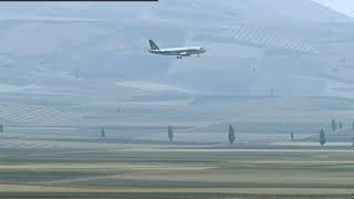 Flightgear Alitalia A320 Approach and Landing at Calabria Italy  ILS RWY28 [upl. by Iew]