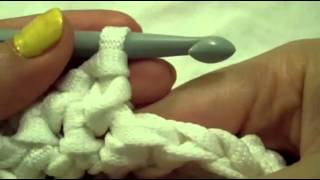 TUTORIAL PORTA TELEFONO FETTUCCIA UNCINETTOribbon crochet tutorial [upl. by Bourne]