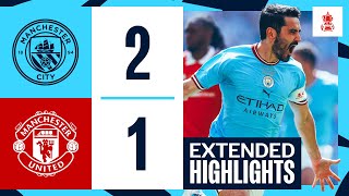 HIGHLIGHTS  Man City 21 Man Utd  FA Cup Final 2023  Gundogan 2 and Fernandes Goals [upl. by Lipcombe]