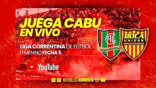 Liga Correntina Fem  En vivo Libertad vs Boca Unidos 17082024 [upl. by Yrrab778]