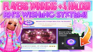 🌼How PLAYERS WIN 4 HALOS Royale High’s WISHING SYSTEM HYPOTHESIS amp analysis🥚🌷 royalehigh [upl. by Kared579]