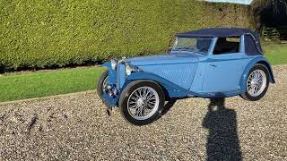 MG TA Tickford Very rare car in beautiful condition [upl. by Ardnahsal373]