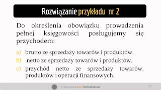 10 Podstawowe pojęcia w rachunkowości  rozwiązanie przykładu nr 2 [upl. by Ahsinaj]