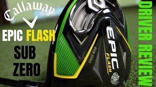 HEADTOHEAD Callaway Epic Flash vs Flash Sub Zero drivers [upl. by Ecydnak]