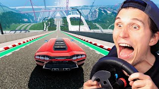 Wie weit fliegt ein 2023 Lamborghini Countach 813PS  BeamNG [upl. by Hartley64]