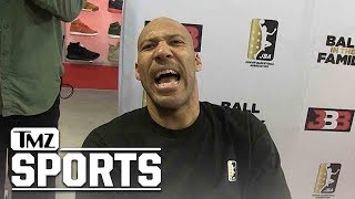 LaVar Ball Stoked About LeBron James Lakers Will Destroy Warriors  TMZ Sports [upl. by Sliwa]