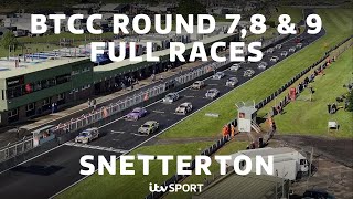 FULL RACES BTCC Round 7 8 amp 9 from Snetterton 🏁  ITV Sport [upl. by Sigismond]