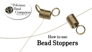 How to Use Bead Stoppers [upl. by Sholem]