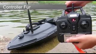 Flytec 20115 Fish Finder 15kg Loading 500m 54kmh Double Motor Fishing Bait Boat RM10231UK [upl. by Yettie]