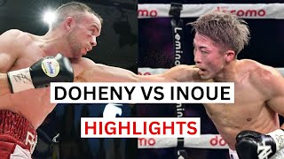 Naoya Inoue vs TJ Doheny Highlights amp Knockouts [upl. by Anits]