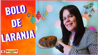 Como fazer BOLO DE LARANJA COM CASCA fácil [upl. by Kcin]