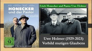 Uwe Holmer verstorben  Mehr als quotHoneckers Pastorquot [upl. by Blodgett]