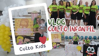 Culto Infantil Tema O Amor que Transforma  VLOG [upl. by Filip]