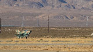 Mig21 Full Afterburner Takeoff [upl. by Samoht]