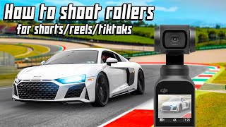 How To Easily Get Viral Roller Shots DJI Osmo Pocket 3 [upl. by Rehpotsyrk]